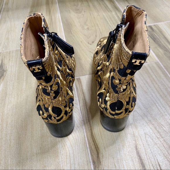 NEW Tory Burch Carlotta Ankle Booties Size 7 - Picture 5 of 8